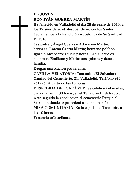Don Iván Guerra Martín