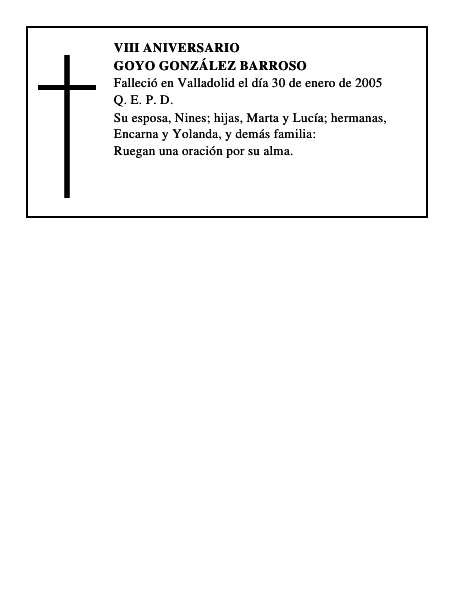 Goyo González Barroso