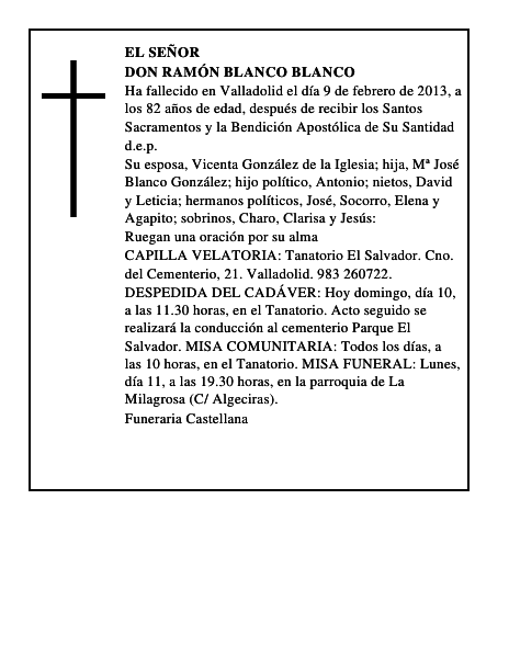 Don Ramón Blanco Blanco