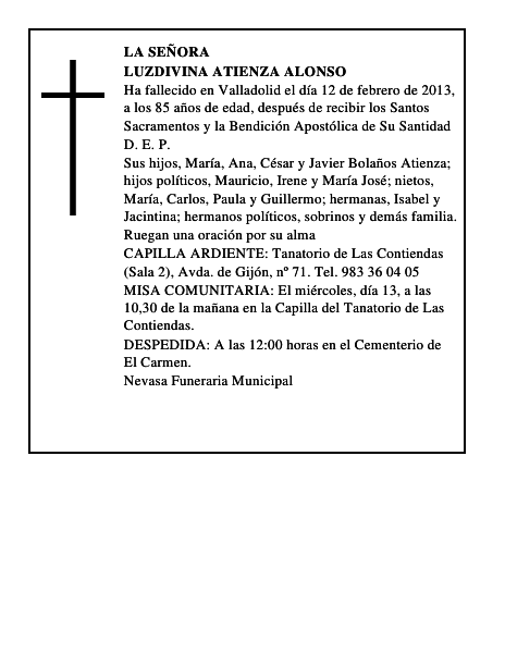 Luzdivina Atienza Alonso