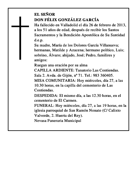 Don Félix González García