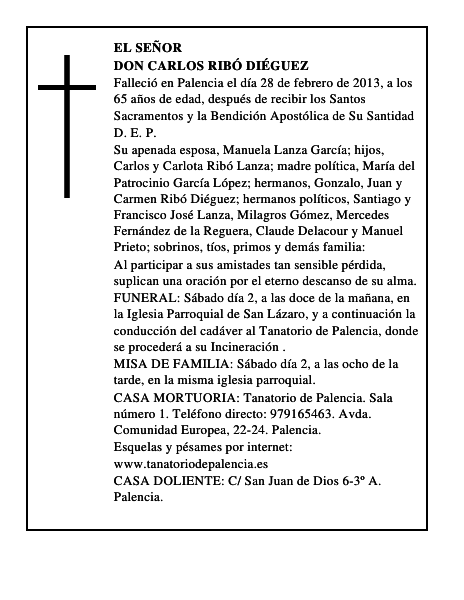 Don Carlos Ribó Diéguez