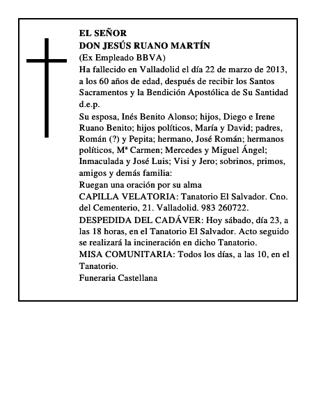 Don Jesús Ruano Martín