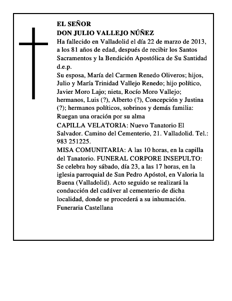 Don Julio Vallejo Núñez