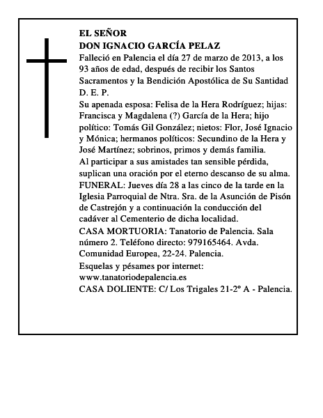 Don Ignacio García Pelaz