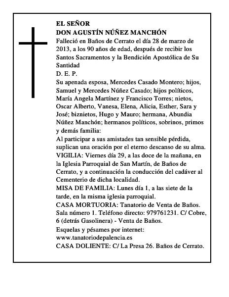 Don Agustín Núñez Manchón