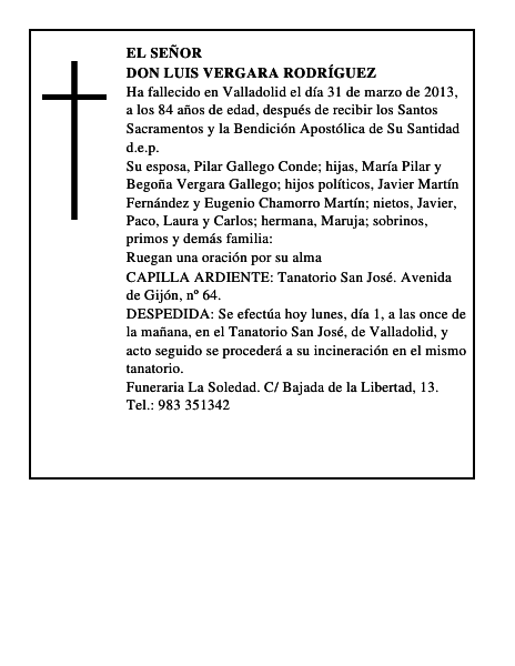 Don Luis Vergara Rodríguez