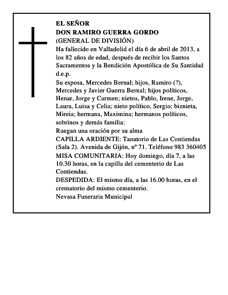 Don Ramiro Guerra Gordo