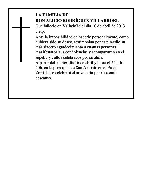 Don Alicio Rodríguez Villarroel