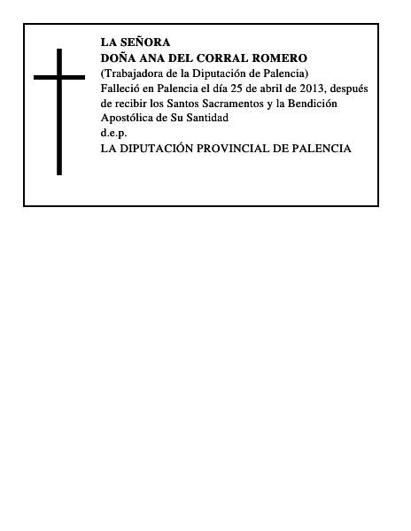 Doña Ana del Corral Romero