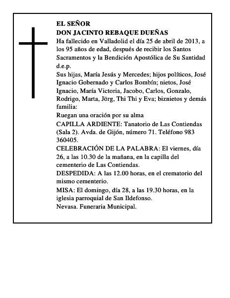 Don Jacinto Rebaque Dueñas