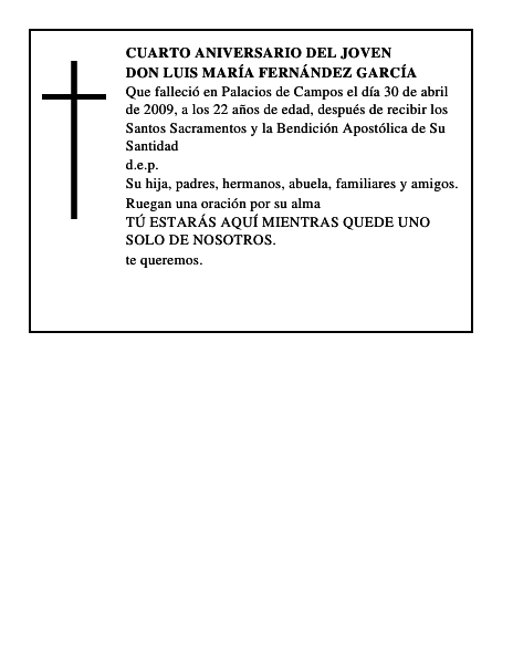Don Luis María Fernández García