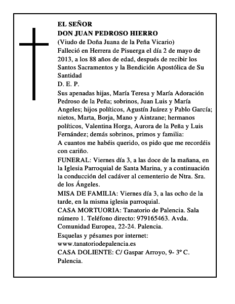 Don Juan Pedroso Hierro