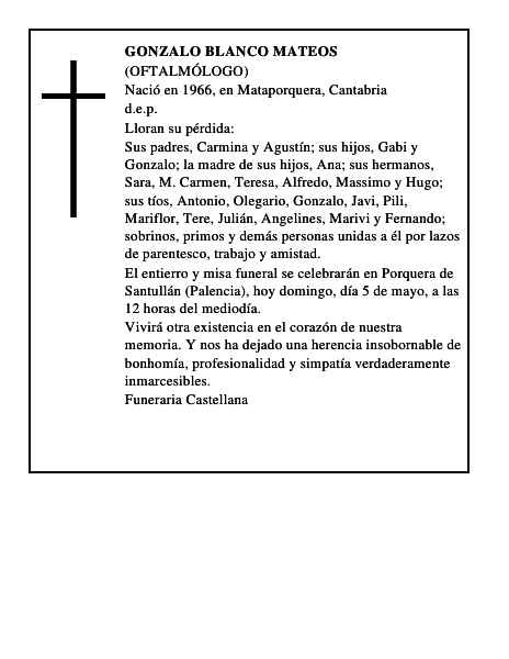 Gonzalo Blanco Mateos