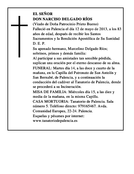 Don Narciso Delgado Ríos