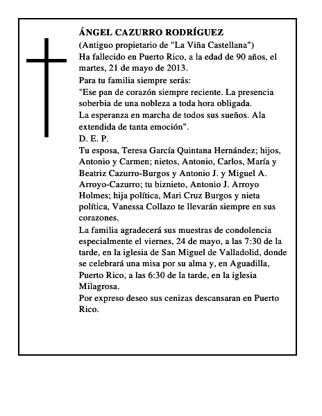 Ángel Cazurro Rodríguez