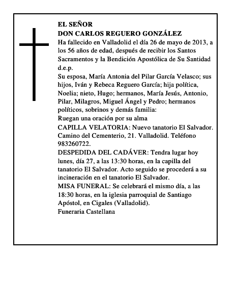 Don Carlos Reguero González