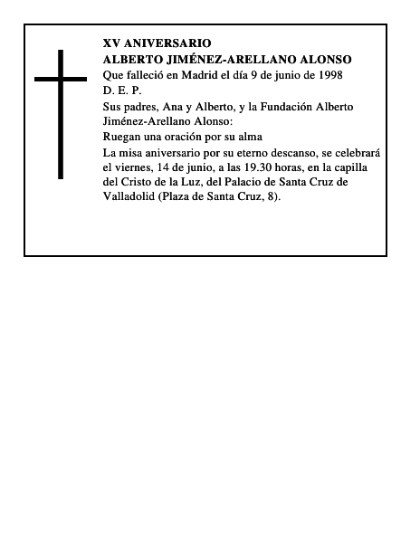 Alberto Jiménez-Arellano Alonso