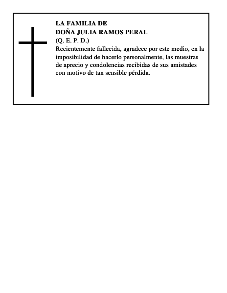 Doña Julia Ramos Peral