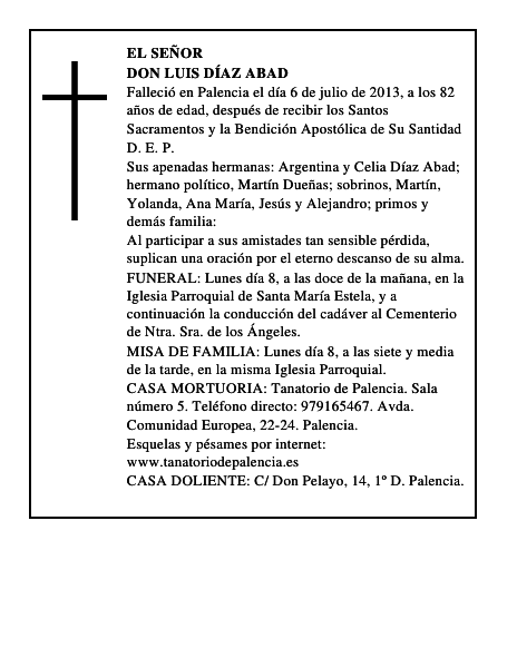 Don Luis Díaz Abad