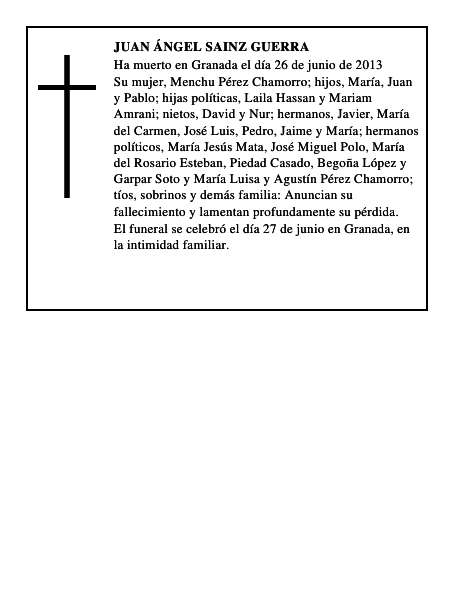 Juan Ángel Sainz Guerra