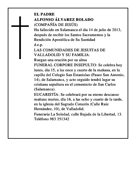 Alfonso Álvarez Bolado