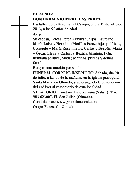 Don Herminio Merillas Pérez