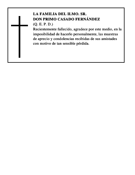 Don Primo Casado Fernández
