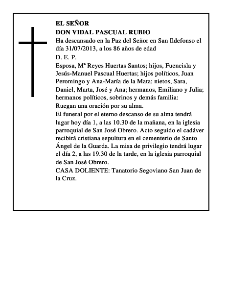 Don Vidal Pascual Rubio
