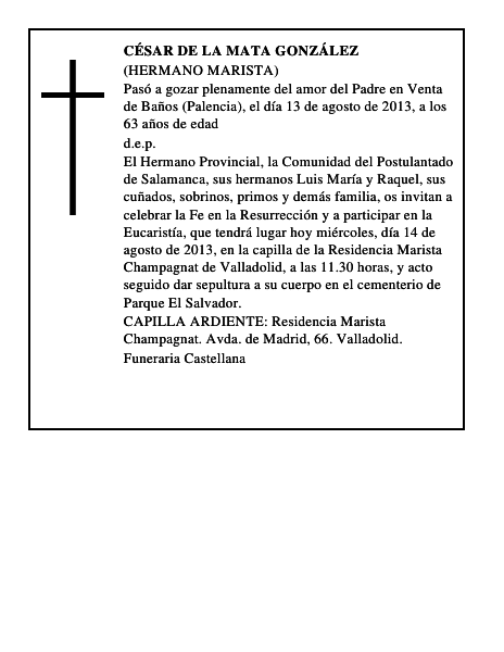 César de la Mata González