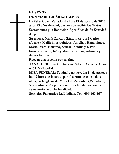 Don Mario Juárez Illera