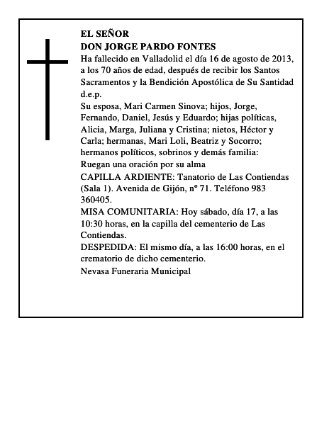 Don Jorge Pardo Fontes