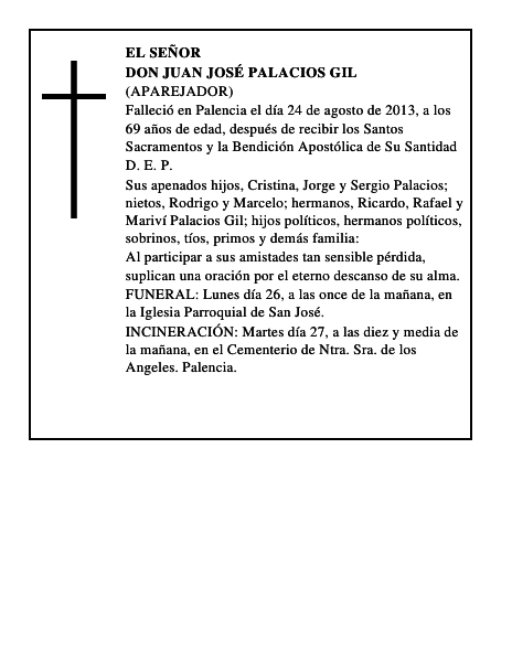 Don Juan José Palacios Gil