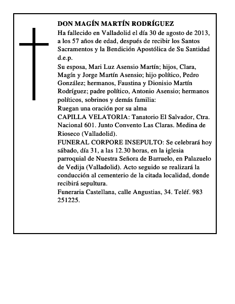Don Magín Martín Rodríguez