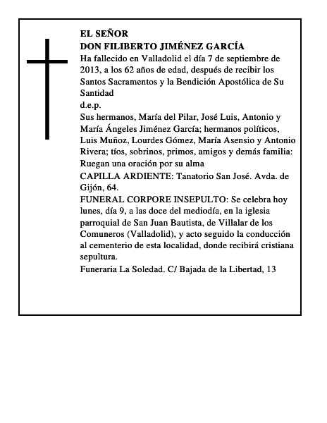 Don Filiberto Jiménez García