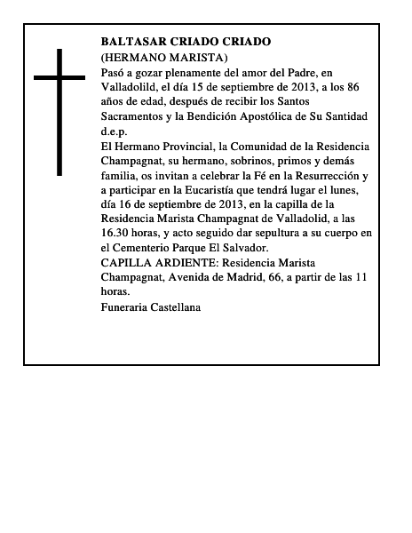 Baltasar Criado Criado