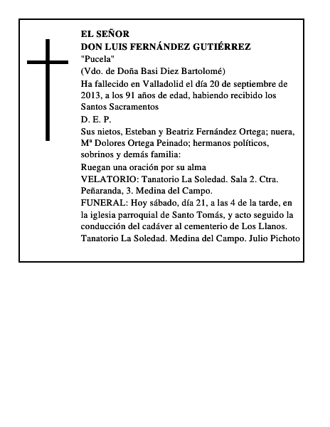 Don Luis Fernández Gutiérrez