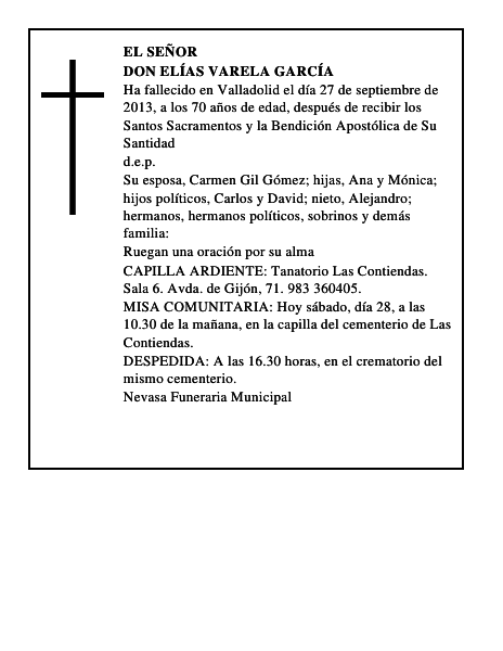 Don Elías Varela García