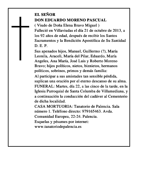Don Eduardo Moreno Pascual