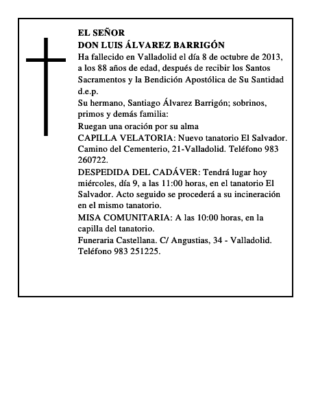 Don Luis Álvarez Barrigón