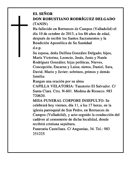 Don Robustiano Rodríguez Delgado