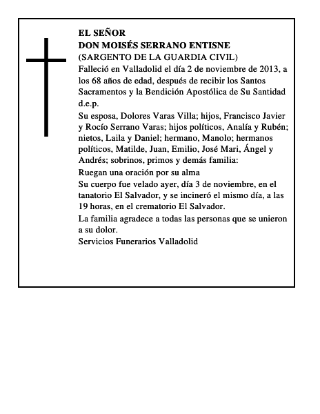 Don Moisés Serrano Entisne