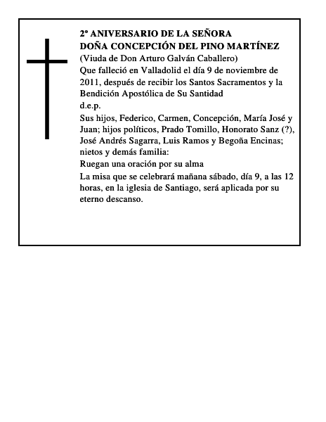 Doña Concepción del Pino Martínez