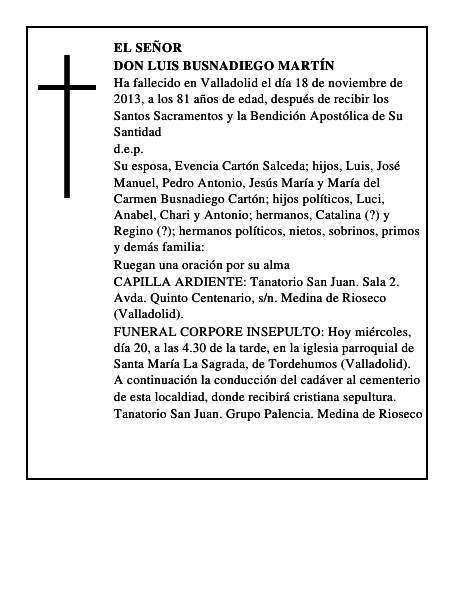 Don Luis Busnadiego Martín