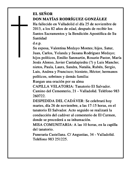 Don Matías Rodríguez González