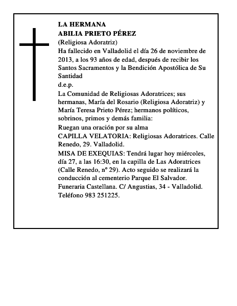 Abilia Prieto Pérez