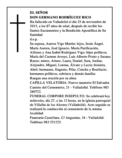 Don Germano Rodríguez Rico