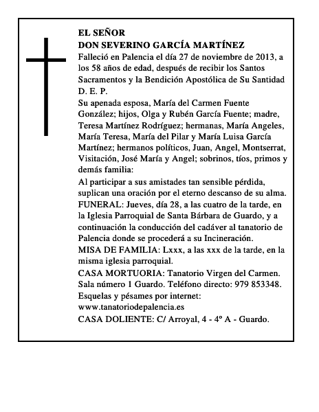 Don Severino García Martínez