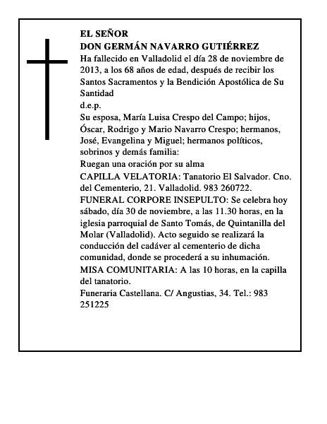Don Germán Navarro Gutiérrez