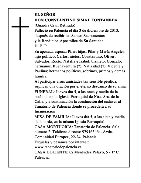 Don Constantino Simal Fontaneda